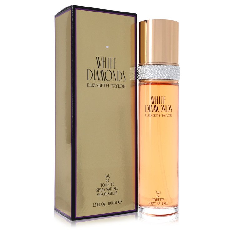 White Diamonds by Elizabeth Taylor Eau De Toilette Spray 3.3 oz White Diamonds by Elizabeth Taylor Eau De Toilette Spray 3.3 oz